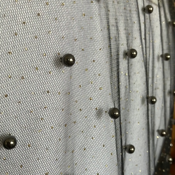 Cato Collection Limited Edition Sheer Studded Sparkle Duster - Picture 13 of 17